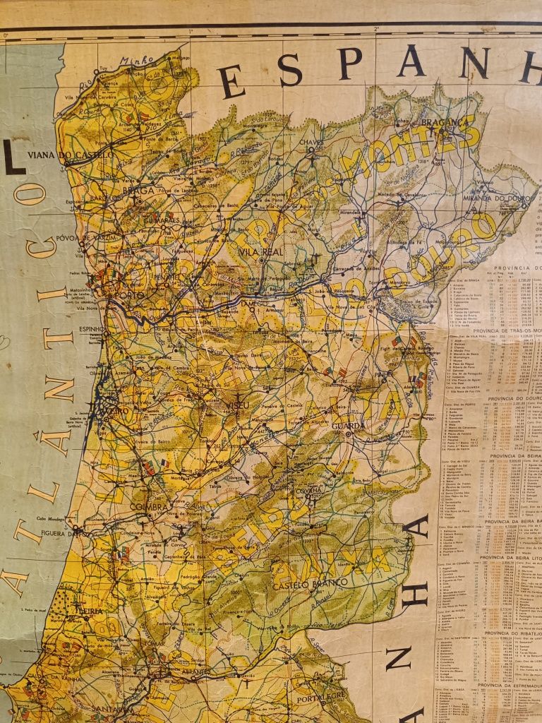 Mapa de Portugal