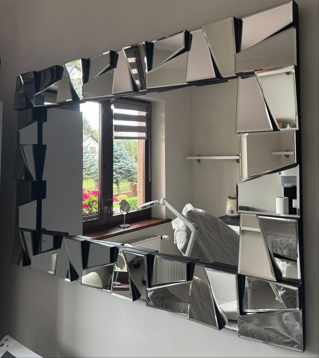 Lustro dekoracyjne 120x80 cm – nowoczesny design