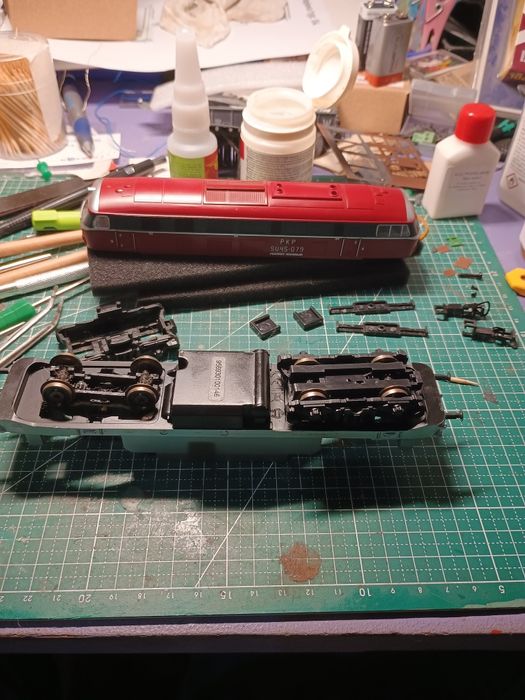 Lokomotywa spalinowa PKP SU45-079 Piko