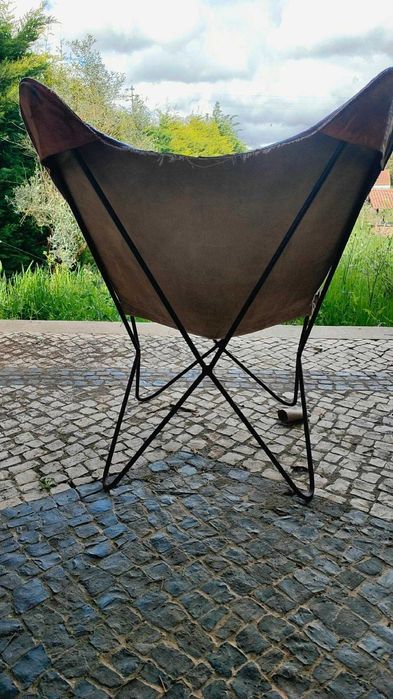 Cadeiras em pele genuína