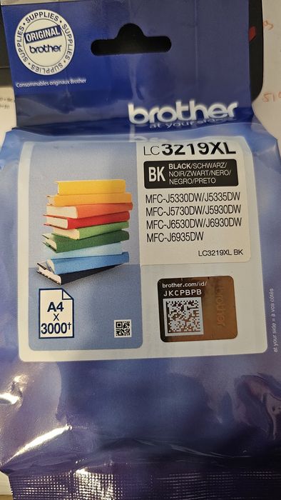 Tinteiros Brother 3219XL (preto/cyan)