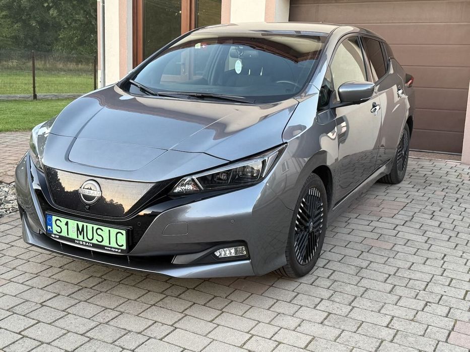 Nissan Leaf Pierwszy właściciel, bateria 100%, dwa komplety opon / cesja leasingu