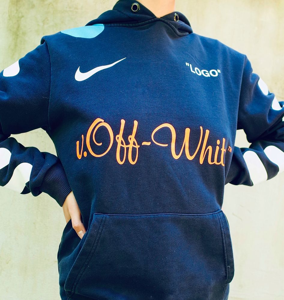 Худі off-white & nike оригінал