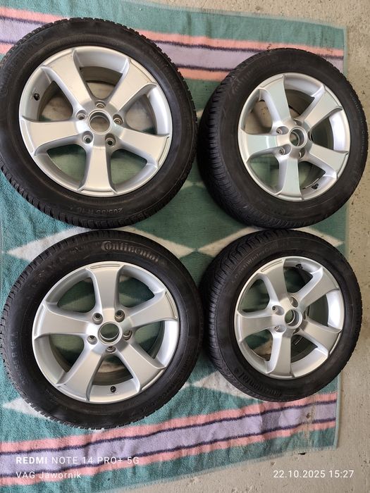 Koła Alufelgi Volkswagen Beetle R16 Sima 5x112 3C1 Continental