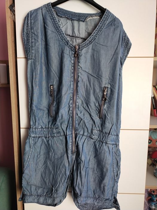 Kombinezon jeansowy rozm. 38
