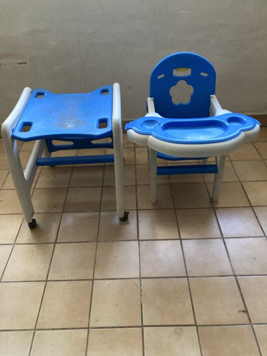 Fotelik krzesełko do karmienia 3w1 stolik