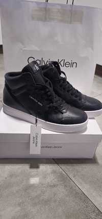 Buty sneakersy snakersy ck Calvin Klein oryginalne czarne Rozmiar 45