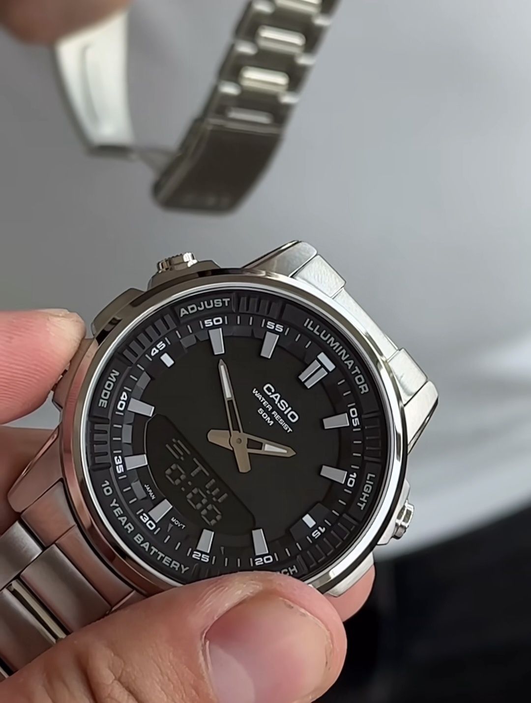 Годинник Casio ILLUMINATOR AMW-880D-1AVEF Наручний Чоловічий Часи