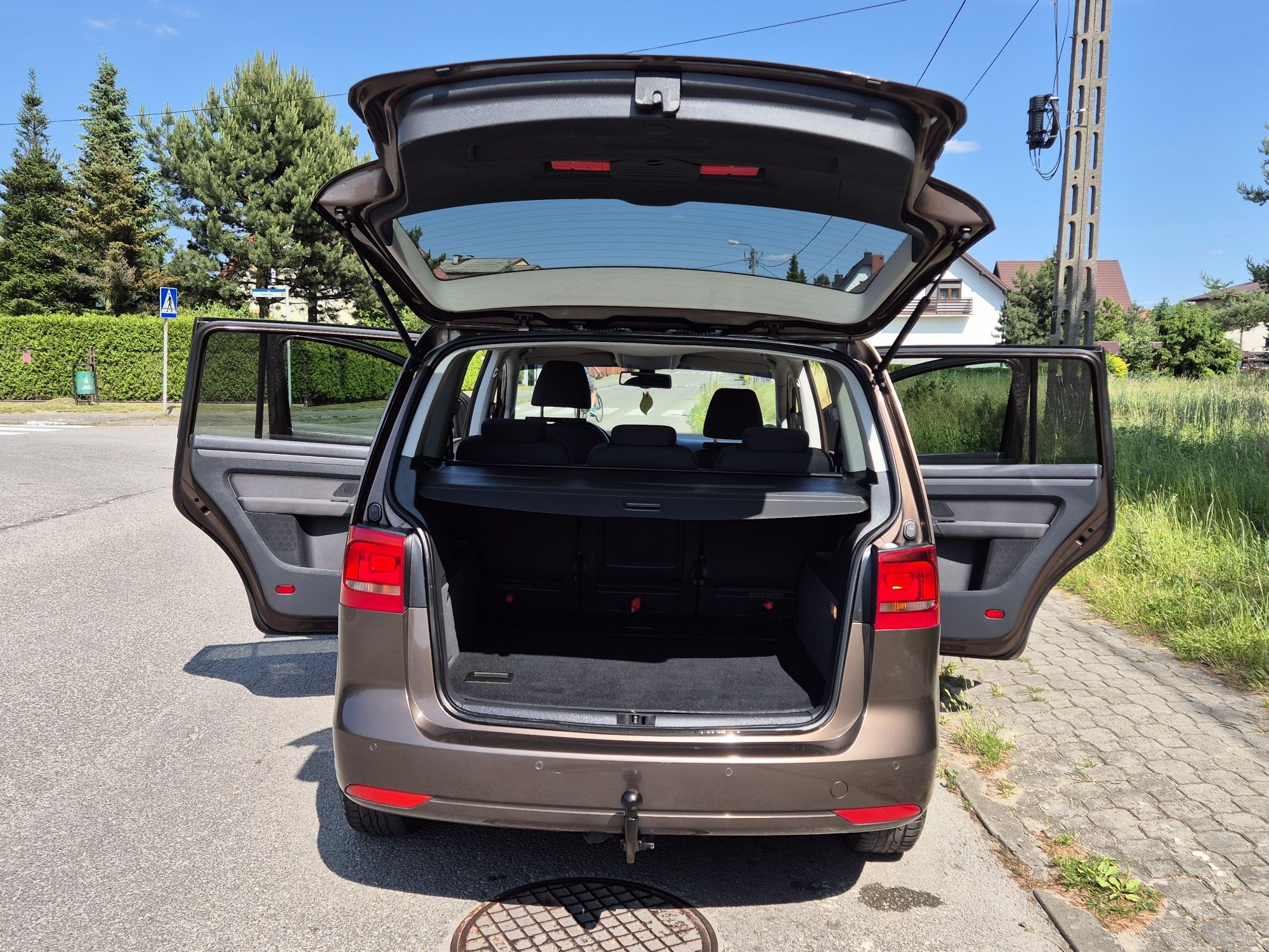 VW TOURAN 1.6 TDI OPŁACONY Z Niemiec Klima Elektryka 11R Alu Stan BDB