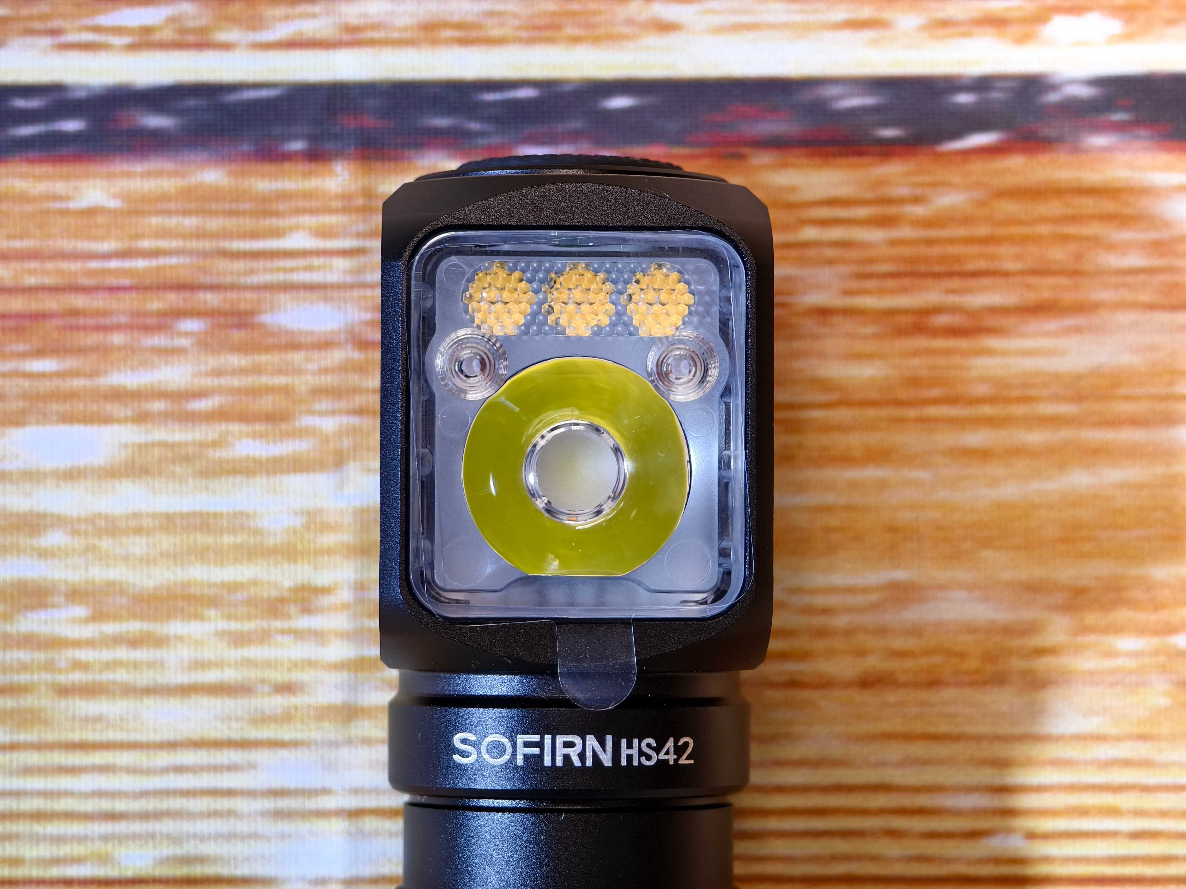 Ліхтар налобний Sofirn HS42 SST40 2100lm 18650 6000к фонарь на голову