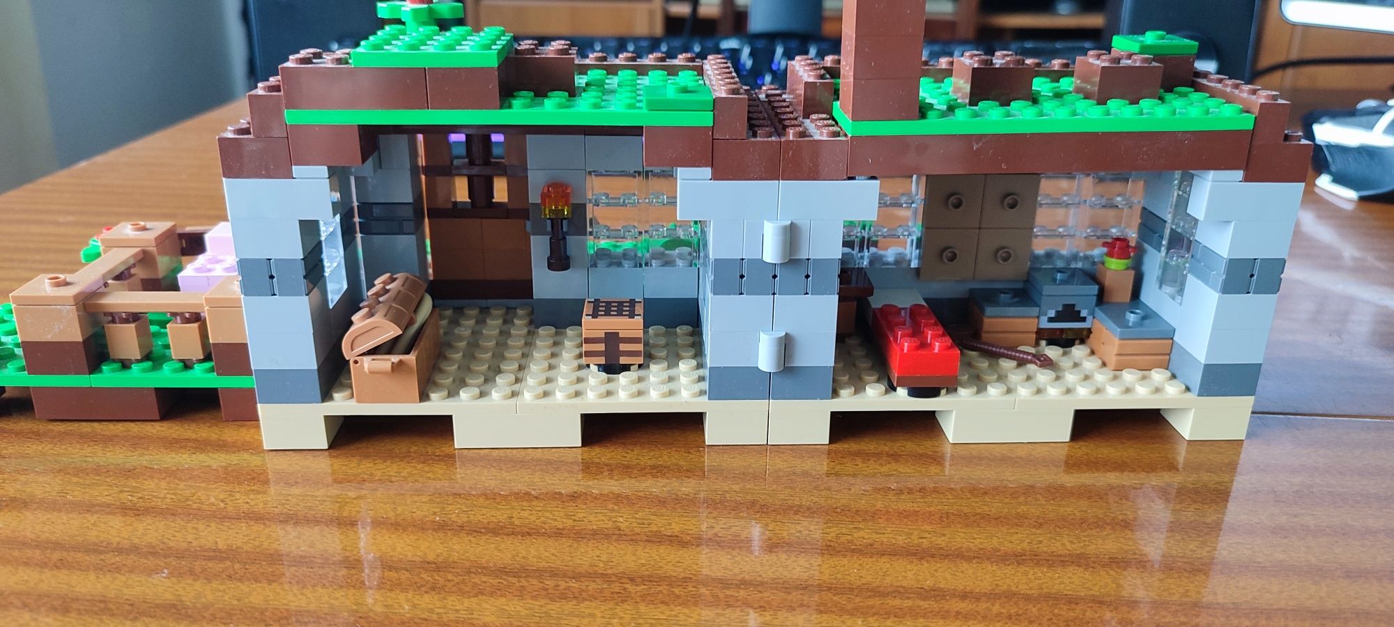 LEGO MINECRAFT 21115 Pierwsza noc Niekompletny