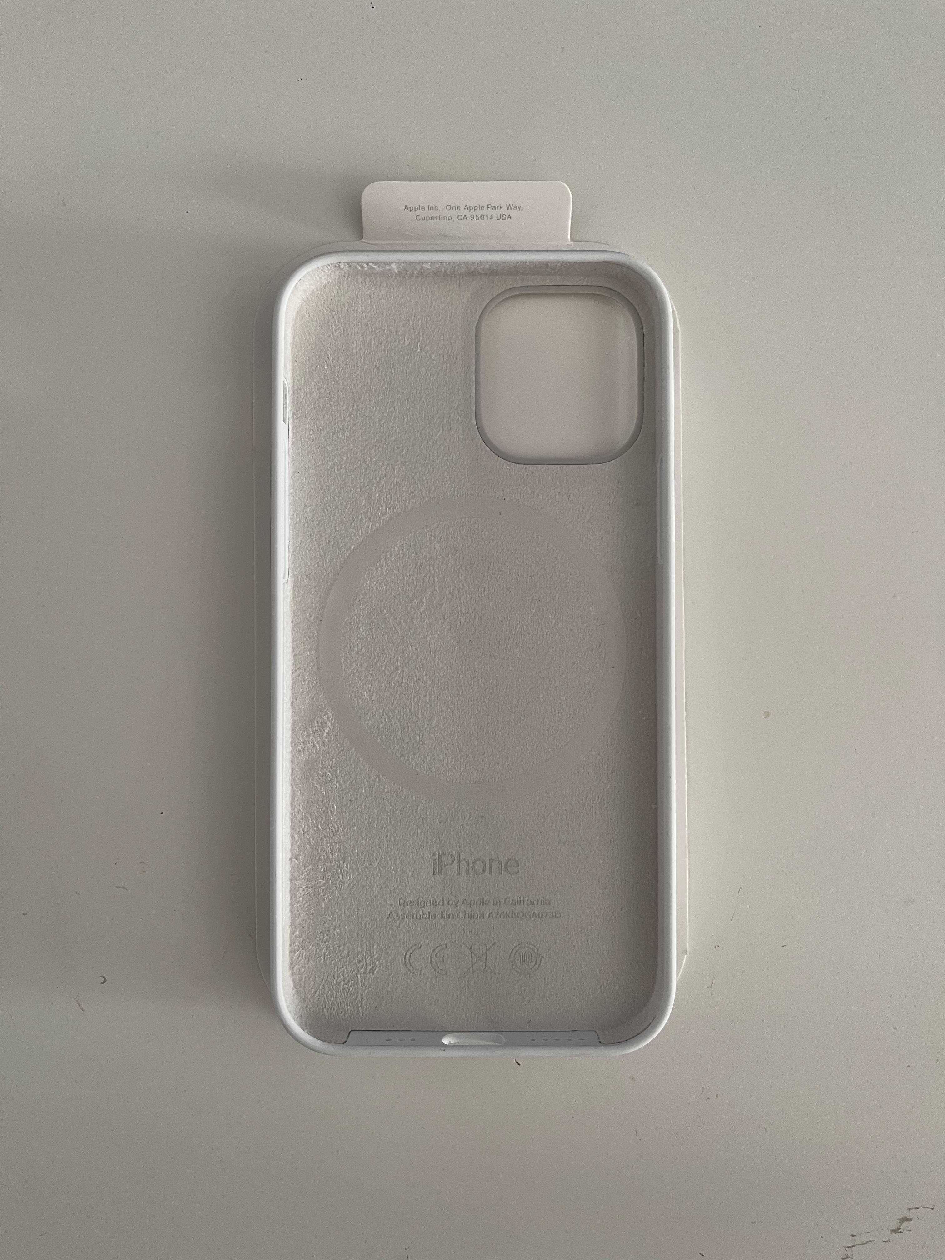 Capa em silicone com MagSafe para Apple iPhone 12/12 Pro [Últimas Unidades]