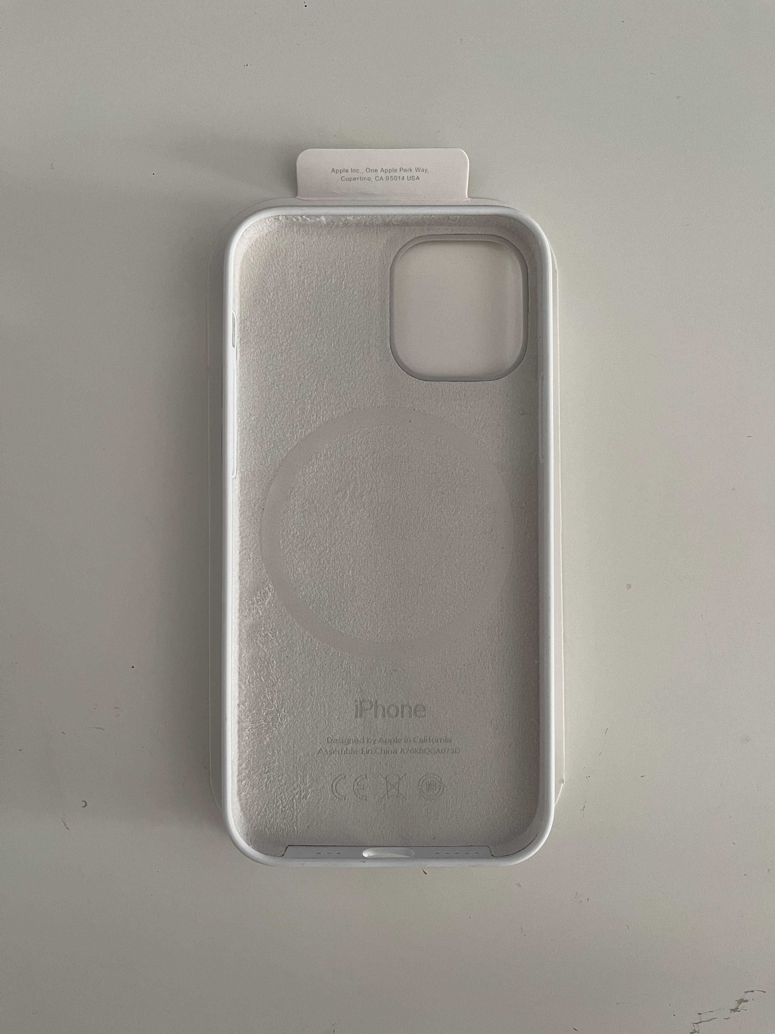 Capa em silicone com MagSafe para Apple iPhone 12/12 Pro [Últimas Unidades]