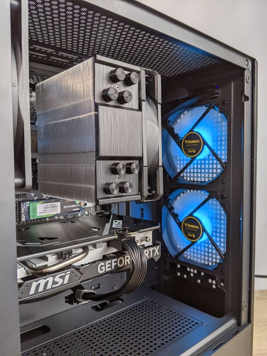 ПК Rtx4060Ti 16 gb Ryzen 5 5500, 32 gb ddr4, ssd m2