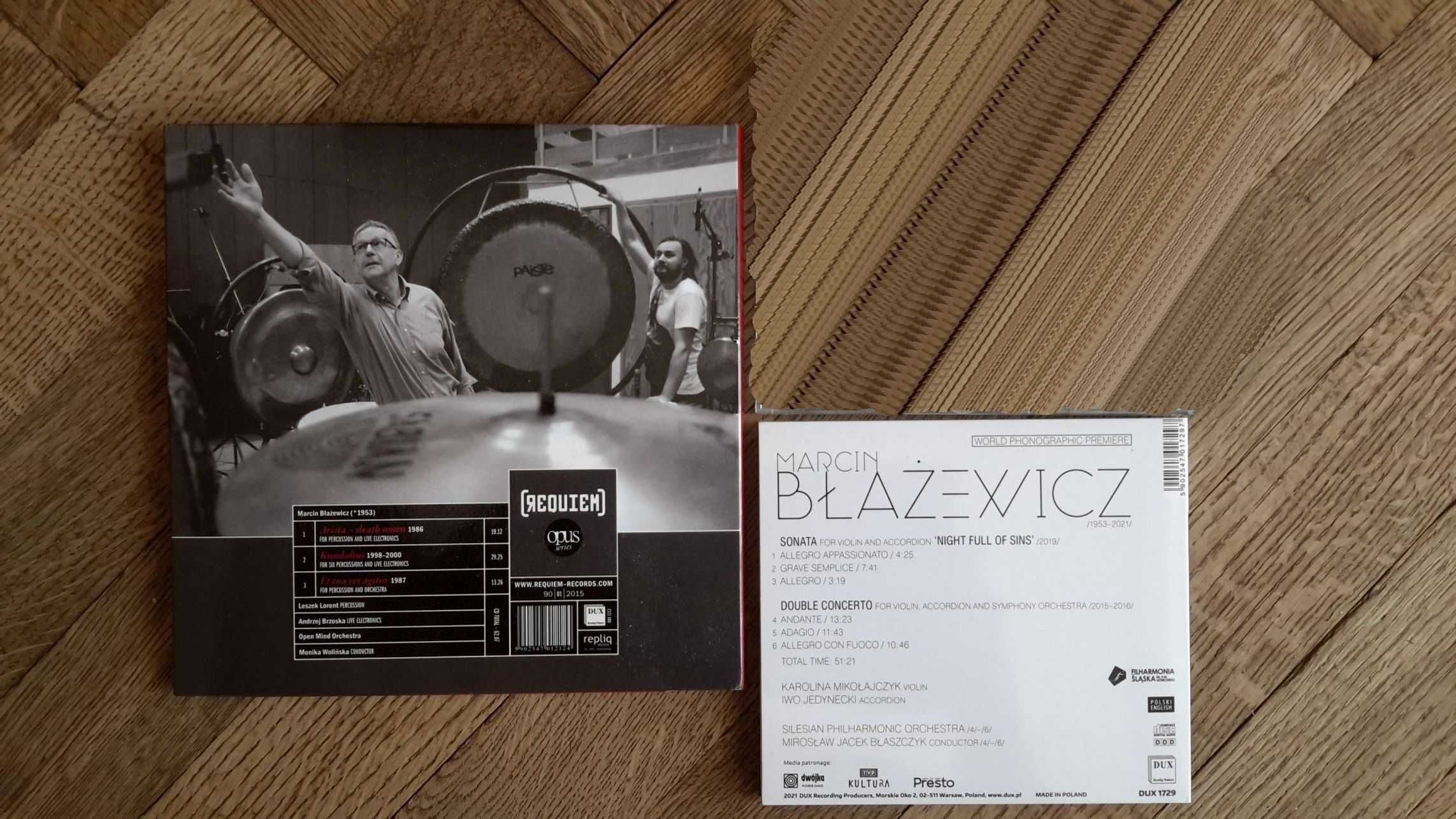 Marcin Błażewicz - różne CD