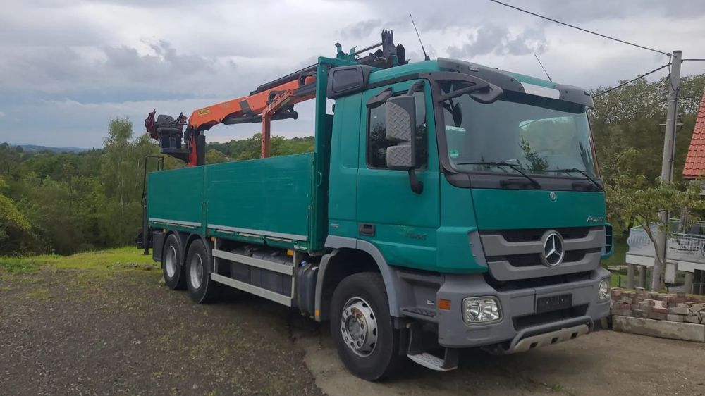 Mercedes-Benz ACTROS 2644  Mercedes ACTROS 2644 HDS Palfinger PK18001 Długi 6x4 Niski Przebieg