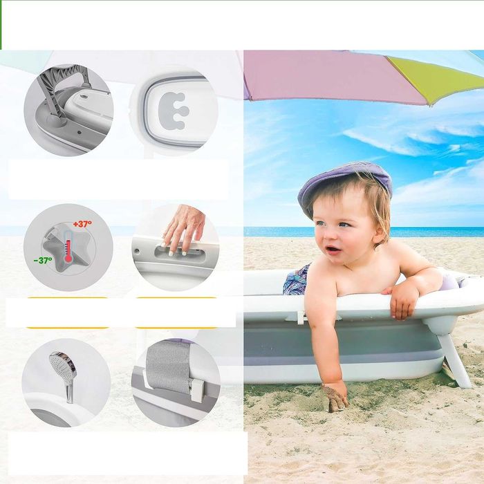 CROCOKID  WANIENKA Składana Stabilna Kompaktowa  od 0 do 5 lat