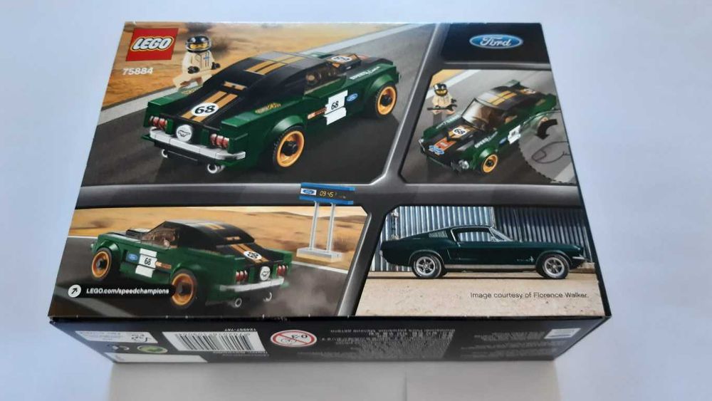 LEGO Speed Champions 75884 Ford Mustang Fastback 1968 selado