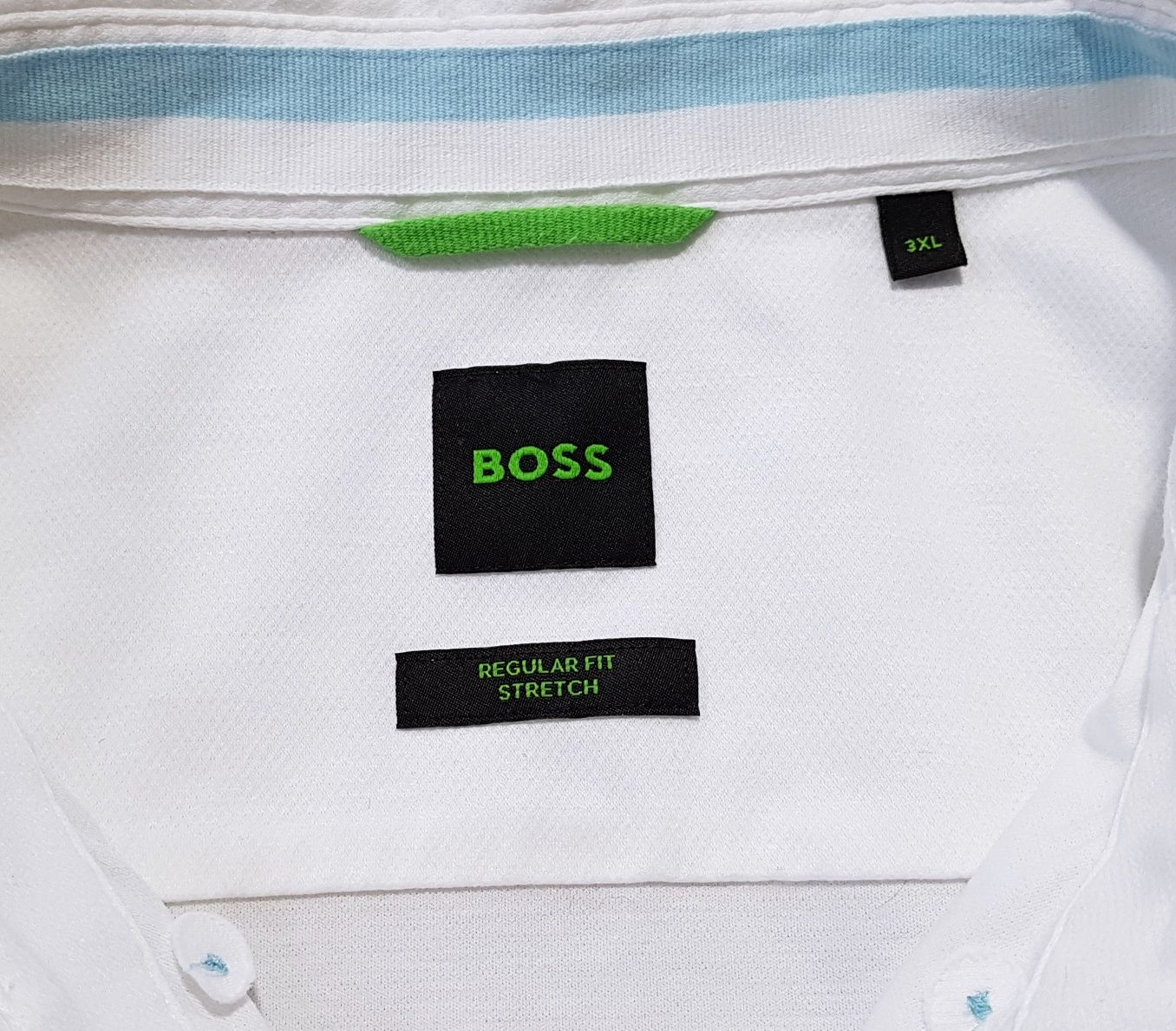 HUGO BOSS теніска сорочка 3XL stretch regular fit оригінал