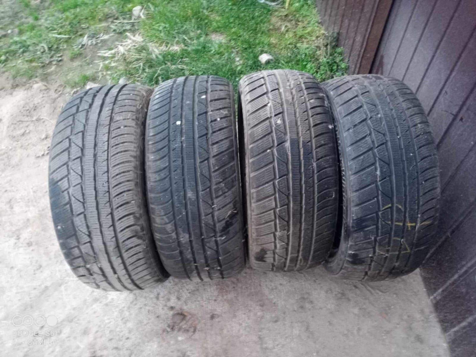 Opony zimowe w dobrym stanie