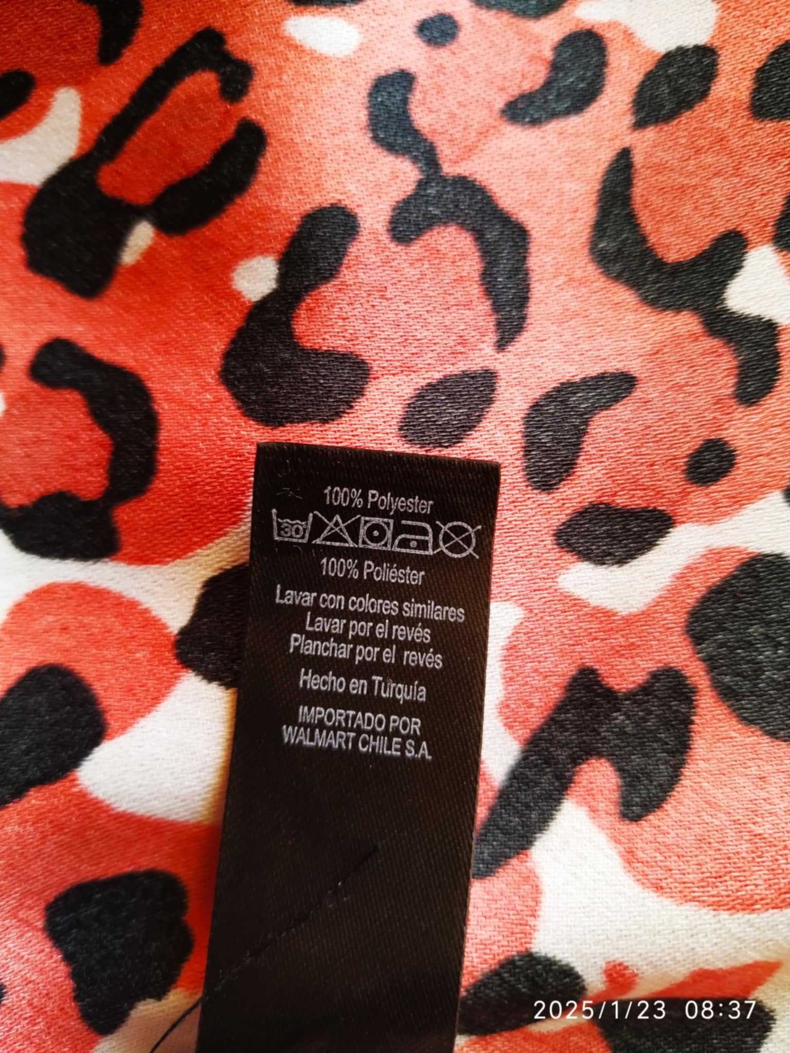 Sukienka koszulowa czerwona panterka George 14 42 XL