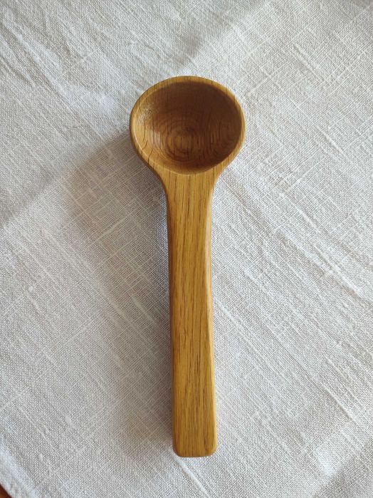 Łyżka drewniana Tchibo do kawy kawa miarka pojemność 1 łyżki 15 ml