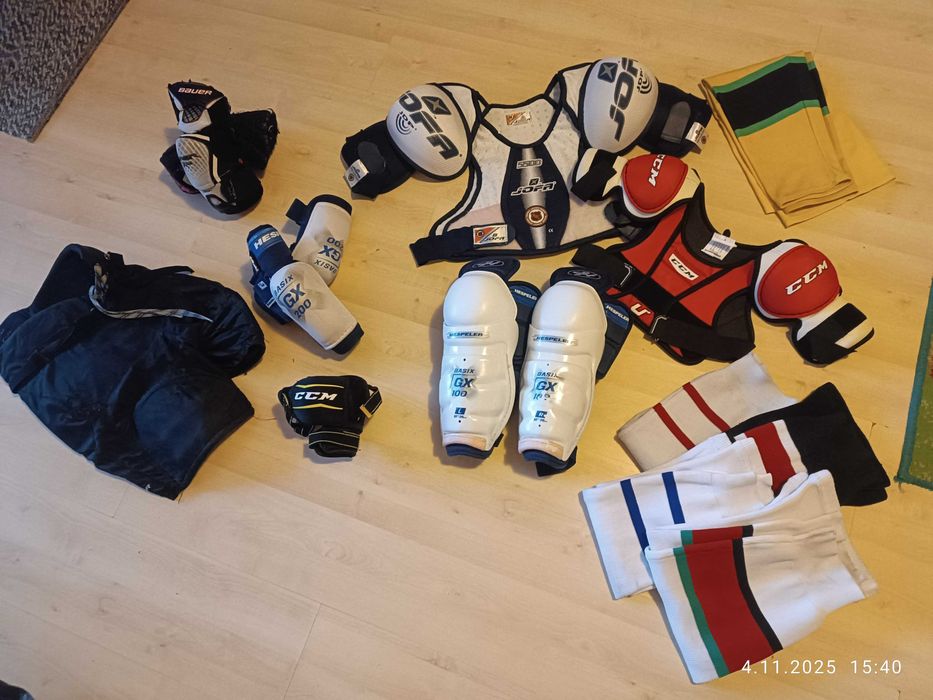Zestaw dla młodego hokeisty