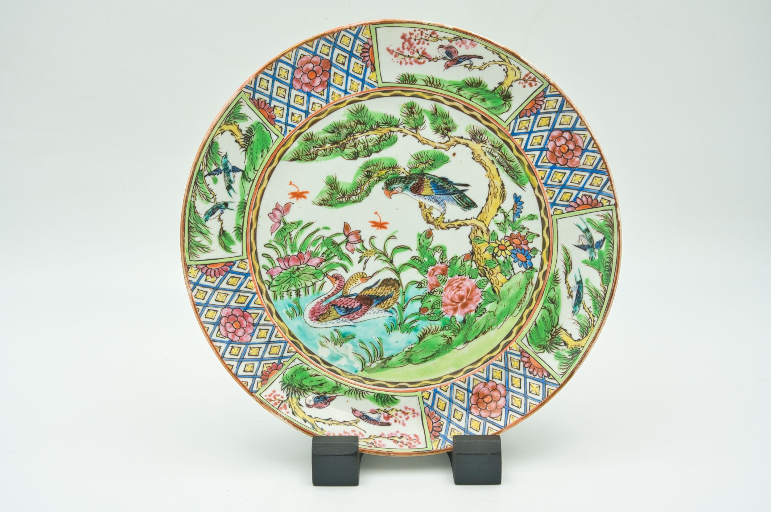 Prato Decorativo Porcelana Chinesa