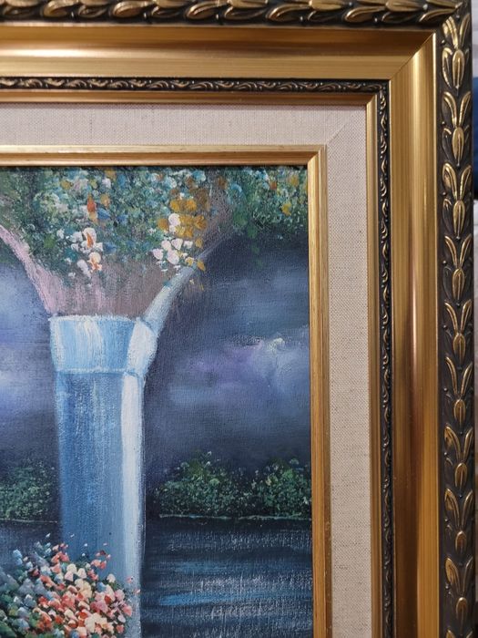 Quadro pintado à mão autor original