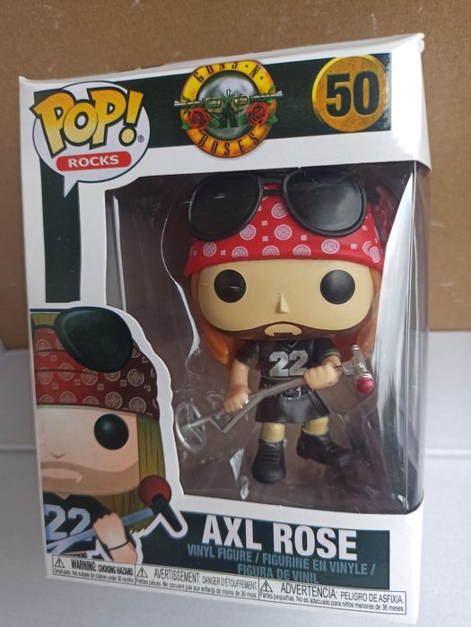 Фігурка Фанко Ексл Роуз №50 Rocks Guns N' Roses Axl Rose Funko