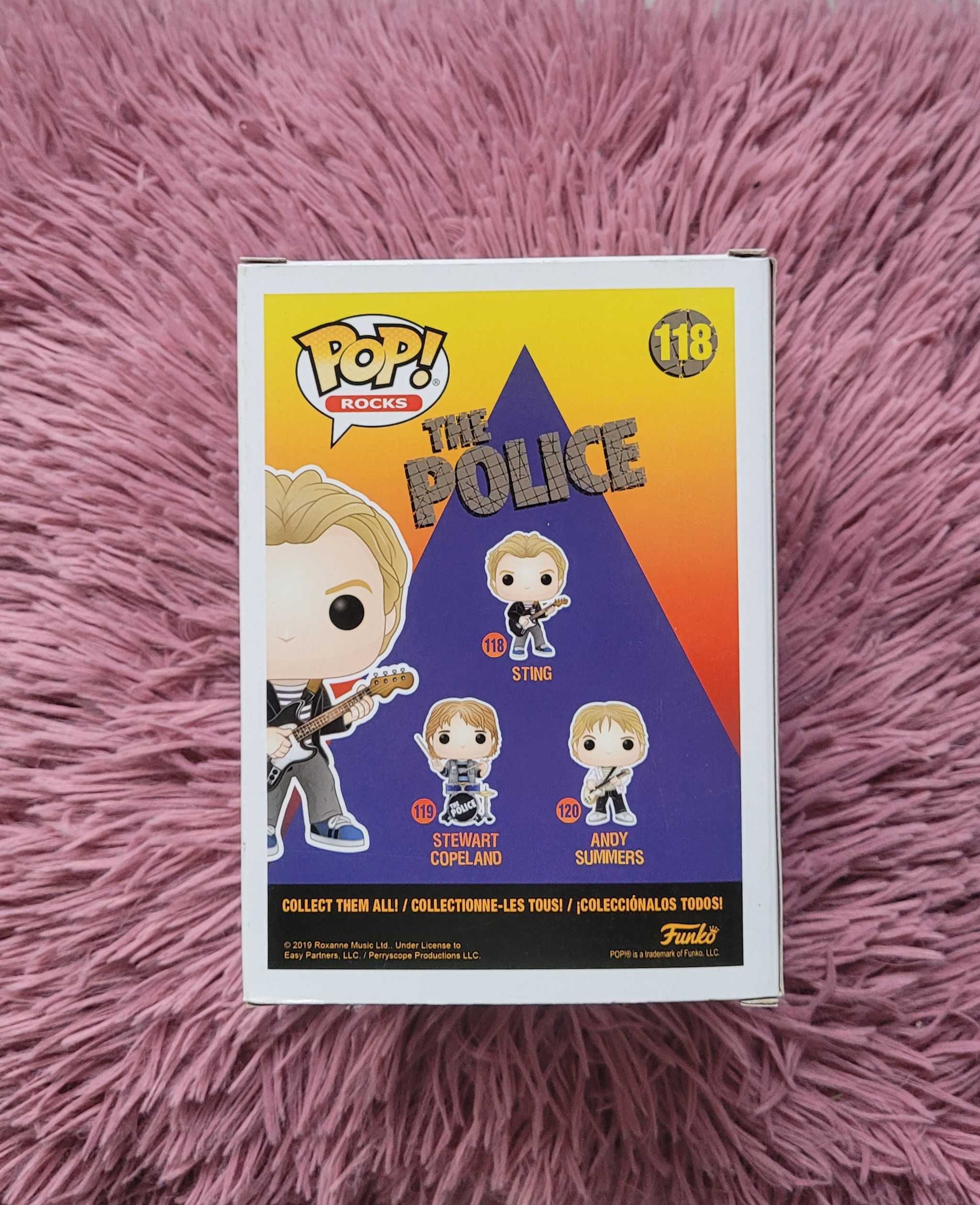 Figurka Funko POP! STING The Police Rocks #118