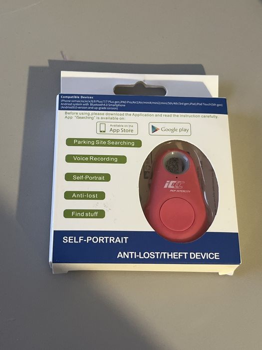 Lokalizator do kluczy walizki dla dziecka typu Apple AirTag