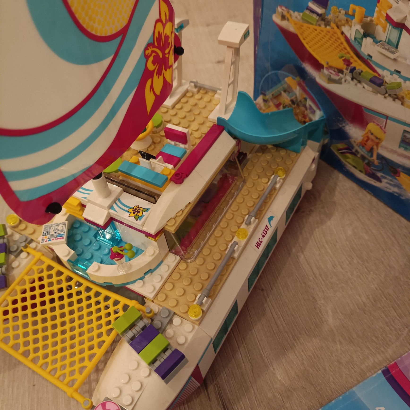 Lego friends 41317 katamaran - kompletny