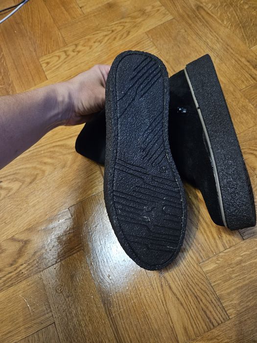 Замшеві сапоги черевики напівсапоги tamaris