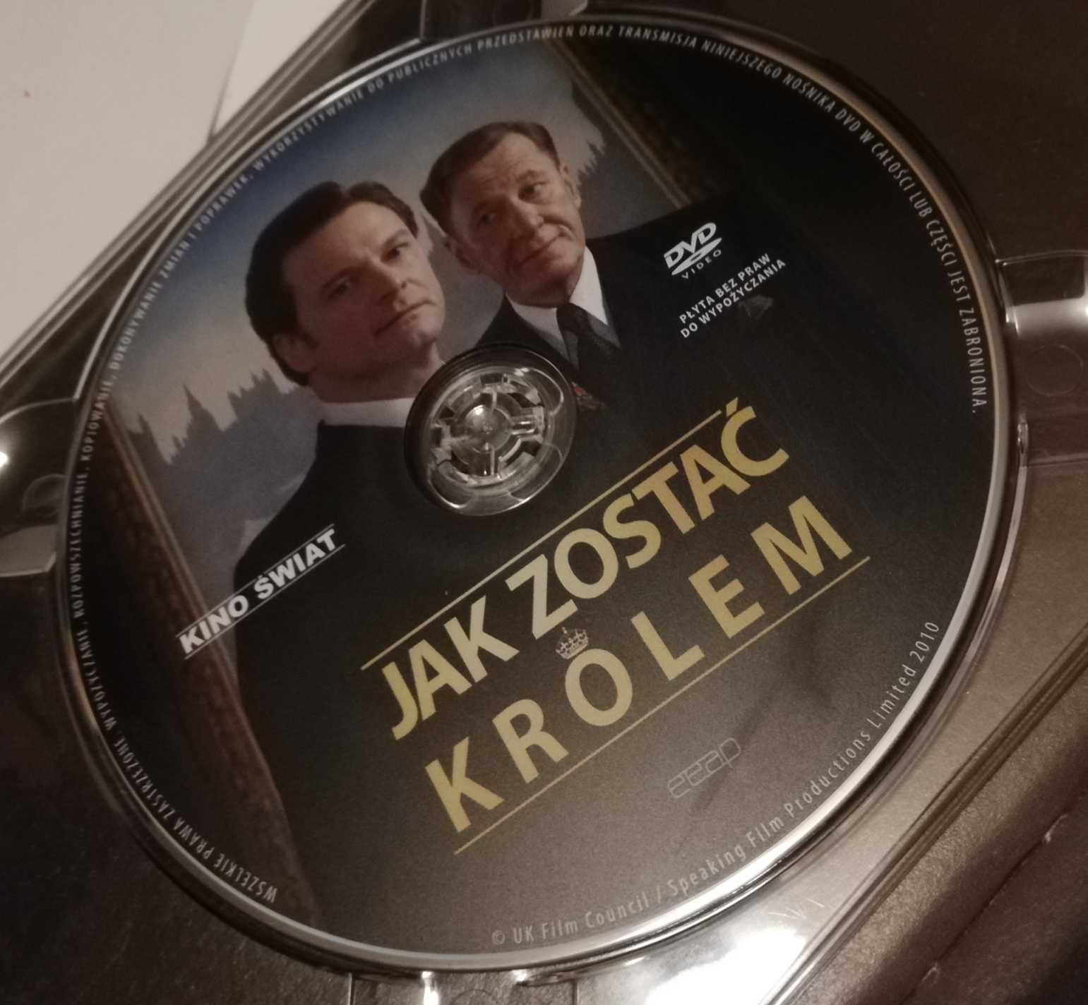 Jak zostać królem dvd Colin Firth film