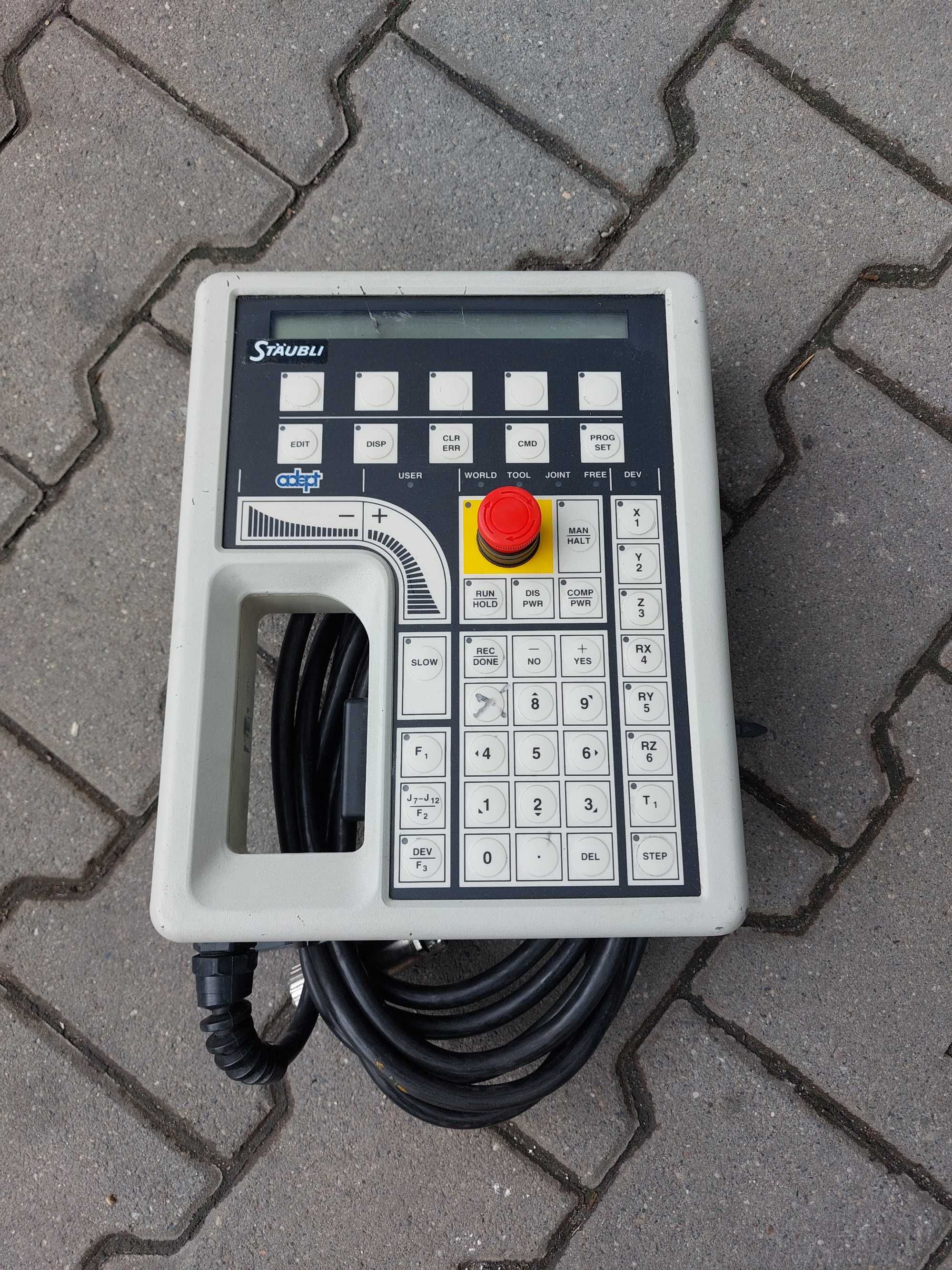 STAUBLI szafa sterująca + panel operatora + kabel