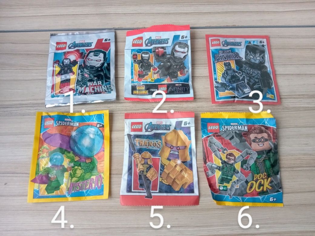 Фігурки Lego Super Heroes Marvel