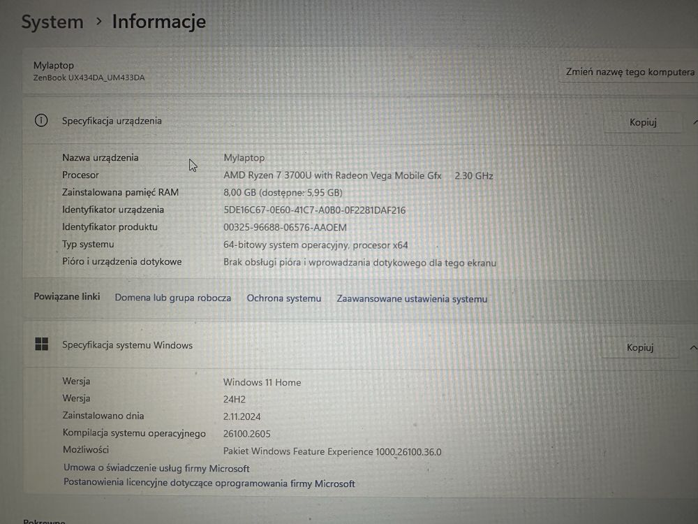 Laptop ASUS ZenBook 14