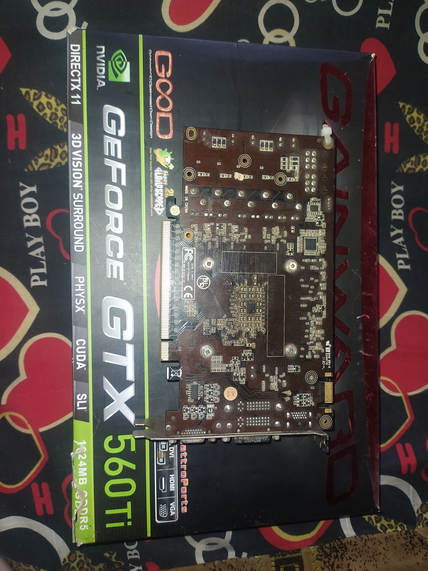 Видеокарта gtx 560 ti 1gb