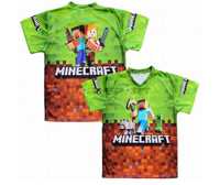 Koszulka Minecraft Dziecięca rozmiary Leon