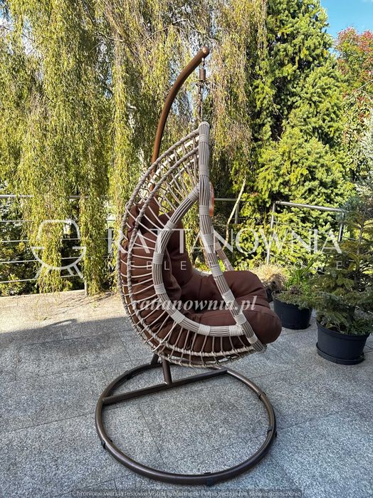 -50% OUTLET Fotel Wiszący Kokon Bujany Kosz Ogrodowy Bujak PROMOCJE!!