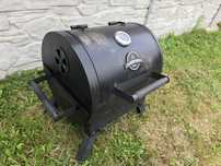 Grill węglowy wędzarnia Jamestown gril wolnostojący solidny żeliwny