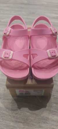 Sandałki dla dziewczynki 35 Smyk różowe
