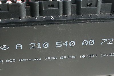 Módulo de Relés K40 - Mercedes Classe E e SLK (W210 R170)
