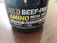 Olimp Gold Beef Pro-Amino 300 (285szt) otwarte opakowanie długa data