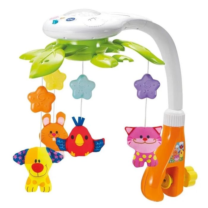 Karuzela do łóżeczka z projektorem