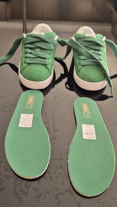 Sapatilhas Puma verdes