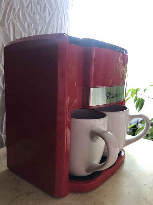 Кавоварка 2 в 1 з двома керамічними чашками