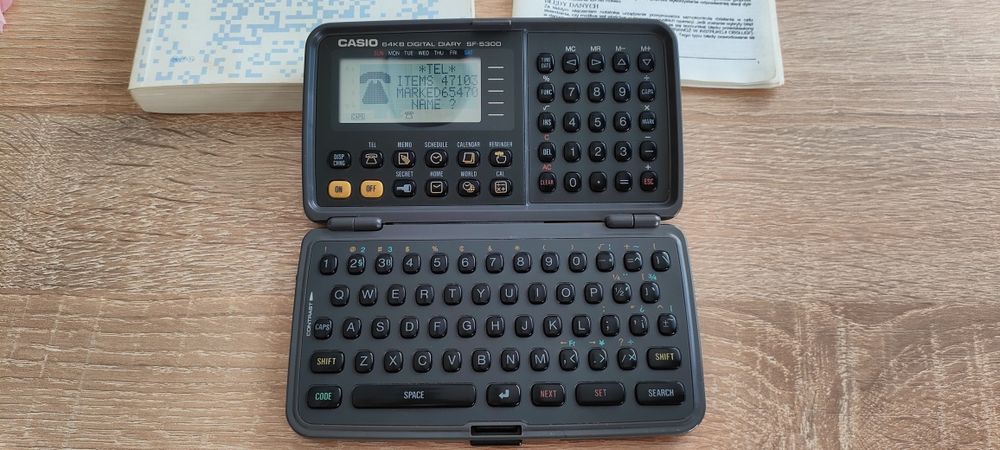 CASIO Digitaly Diary SF-5300 ORGANIZER