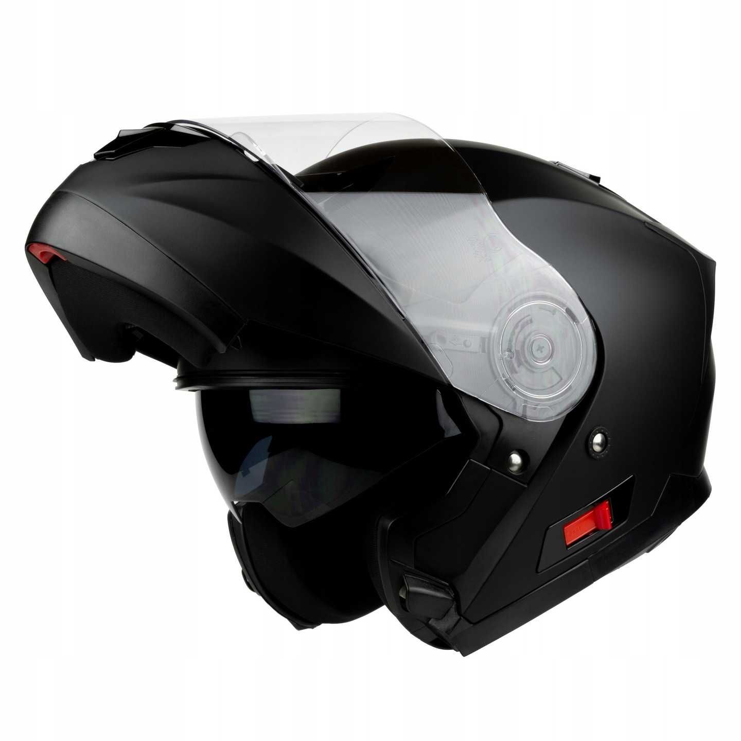 Kask motocyklowy Horn h926 otwierany przygotowany do interkomu ECE2206